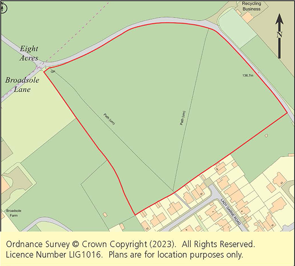 Lot: 95 - ALMOST TEN ACRES OF LAND - 